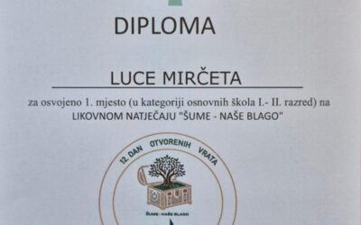 Luce Mirčeta osvojila 1. nagradu