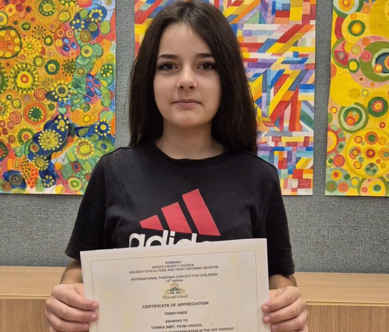 Tonka Šmit nagrađena  u Rumunjskoj