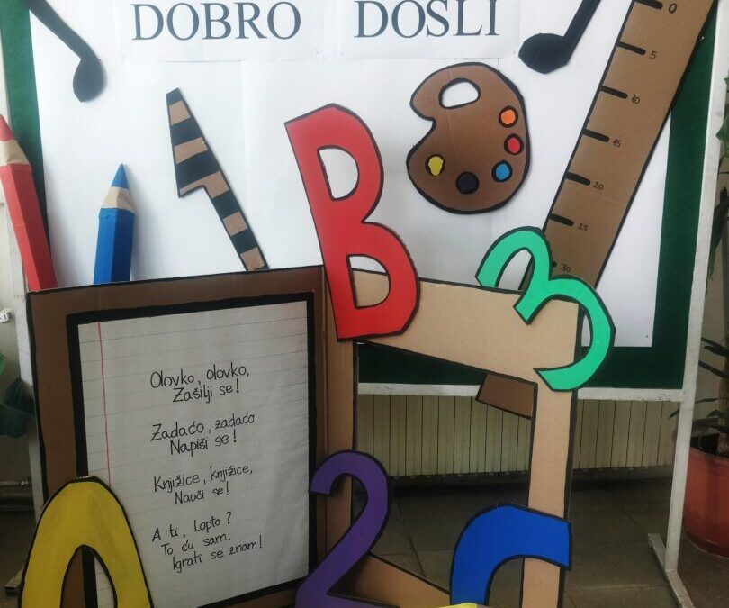 Dobrodošlica prvašićima – prvi dan za pamćenje!