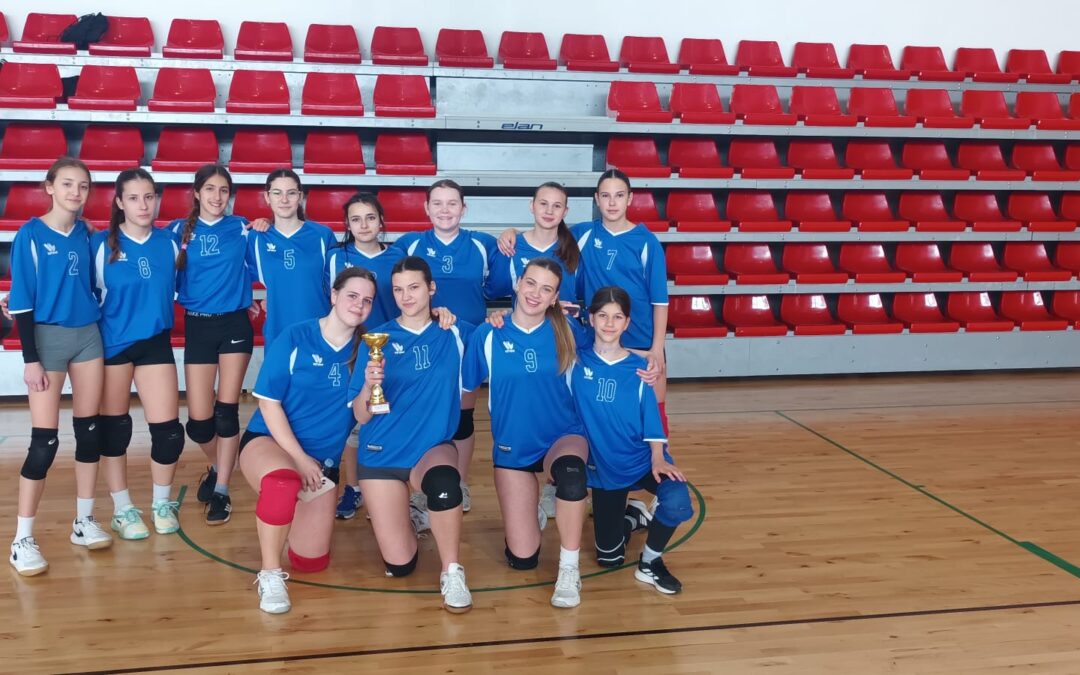 Županijsko natjecanje u odbojci za djevojčice – uspješan nastup naše škole