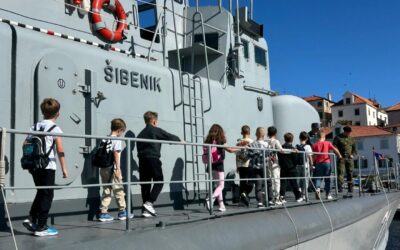 Posjet učenika naše škole topovnjači šibenik