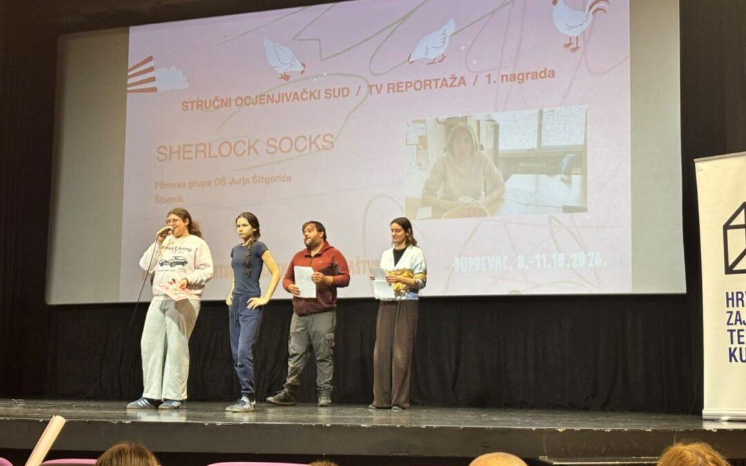 „Sherlock Socks” najbolja TV reportaža 64. Revije hrvatskog filmskog stvaralaštva djece