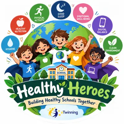eTwinning projekt „Healthy Heroes: Building Healthy Schools Together“